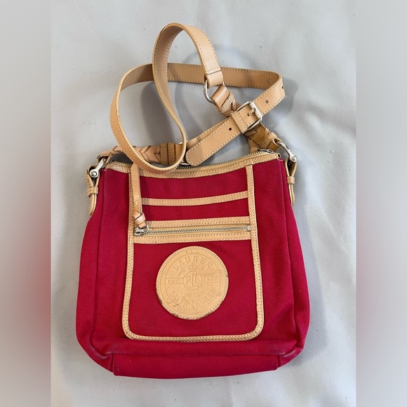 Ralph Lauren‎ Red Cross-body Bag - Picture 1 of 13